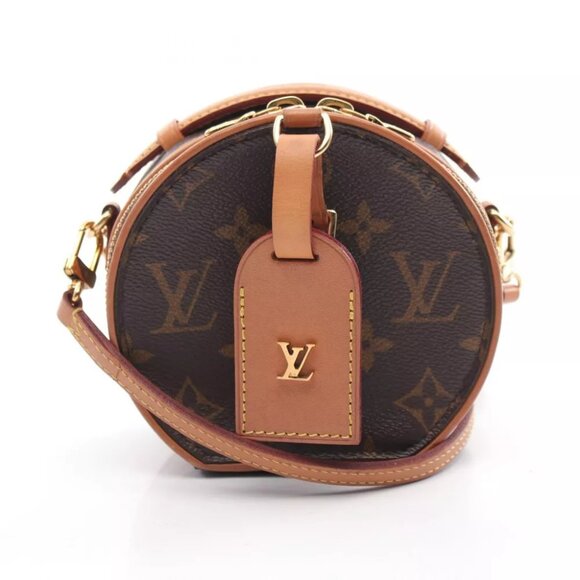 LOUIS VUITTON Mini Boite Chapeau Hand shoulder bag Crossbody Monogram - Picture 1 of 9